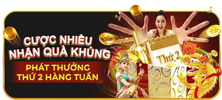 Thưởng nạp tiền hàng tuần vb66